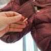 Burberry Ashmoore Long Padded Jacket Burgundy 80154681 69077977 [P]