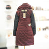 Burberry Ashmoore Long Padded Jacket Burgundy 80154681 69077977 [P]