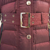 Burberry Ashmoore Long Padded Jacket Burgundy 80154681 69077977 [P]