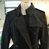 Burberry Check Trench Long Coat HARBOURNE LONG 2 BLACK 80354181 57939963 [P]