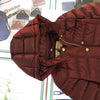 Burberry Ashmoore Long Padded Jacket Burgundy 80154681 69077977 [P]