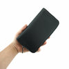 Burberry Zip Around Long Wallet Black Leather 80528851 57705001 [P]