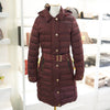 Burberry Ashmoore Long Padded Jacket Burgundy 80154681 69077977 [P]