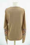 BURBERRY ニット 80170201 BEMPTON ベムトン ライトブラウン ウール セーター 67622472 [P]