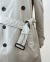 Burberry Harbourne Long Stone Trench Coat 80194141 39327064 [P]