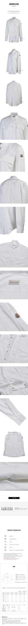 MONCLER Damen Shirt mit Logo-Patch 2F00008 596OT 032 74791462 [P]