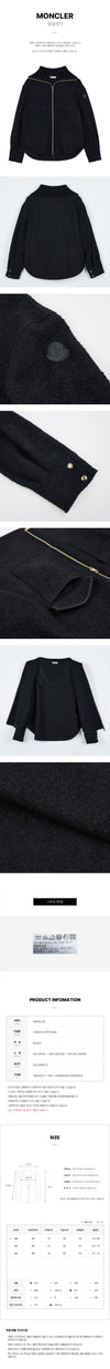 Moncler Women's Zip-Up Turtleneck Cardigan 149508031 [P]