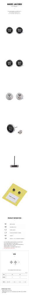 MARC JACOBS ボタンスタッズイヤリング 047 SS25 123539143 [P]