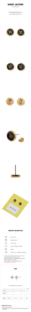 MARC JACOBS ボタンスタッズイヤリング 2R4JER001J35 972 SS25 123539142 [P]