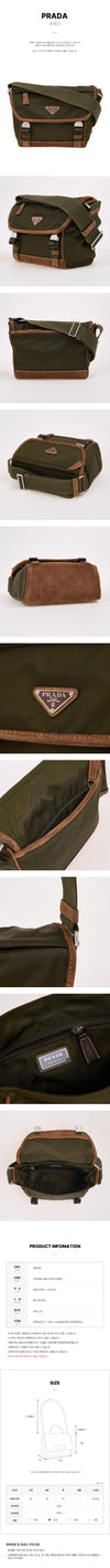 PRADA Nylon Midi Schultertasche für Herren 152233254 [P]