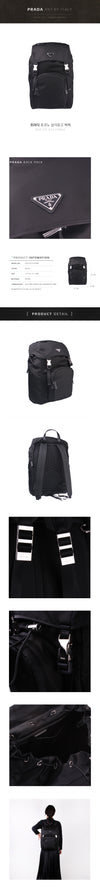 Prada Triangle Logo Backpack 158865385 [P]