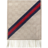 Gucci Web Wool Scarf 570603 3G200 163184773 [P]