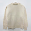 AMI Heart Logo Felt Merino Wool Cardigan 149807367 [P]