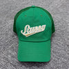 STUSSY ロープロファイルアスレチックトラッカースナップバックキャップフォレスト (1311165 0410) 155791725 [P]