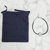 DIOR 25SS Graviertes Cannage-Armband Schwarz Silber (B2538HOMLE 004) 135875779 [P]