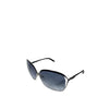 Chrome Hearts Fish Eye Floral Oversized Sunglasses Black Silver 158731662 [P]
