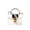 Gucci Ophidia Sylvie Top Handle Two-Way Tote Shoulder Bag Mini White 470270 158667656 [P]