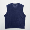 stussy Linen Knit Vest Blue (117234 BLUE) 137671200 [P]