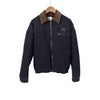 MIU MIU Corduroy gewaschene Denim Bomberjacke schwarz 25FW 38 160755467 [P]