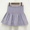 Isabel Marant Etoile PACIFICA Smoking Mini Skirt Lilac stamp: JU0146FC A1M07E LCDN 128846323 [P]