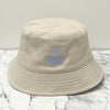 ISABEL MARANT HALEY Bucket Hat in ECLU Light Blue 24FW 123475705 [P]