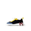 HERMES Damen Bouncing Suede Sneakers Schwarz Multicolor 36.5 160158665 [P]