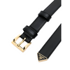 Prada Triangle Logo Belt 160344775 [P]