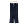 Celine Men's Triomphe Embroidered Velour Velvet Training Pants Navy 160755451 [P]