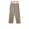 Prada Men's Triangle Logo Cotton Wide Pants Beige GEP379 157966464 [P]