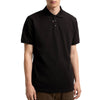 Moncler Logo Patch Pique Polo Shirt Black 161506723 [P]
