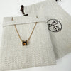 HERMES ジュエリー Hペンダントネックレス C250909-01 146956184 [P]