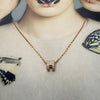 Hermes Maron Glace Women's Necklace Maron Glace Authenticity Certificate C250916-02 146270387 [P]