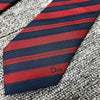 DIOR Logo Diagonal Streifen Seidenkrawatte Blau Rot (68C1047B6046 C583) 161232933 [P]