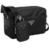 PRADA Messenger Umhängetasche mit Dreieckslogo aus Nylon 158197954 [P]