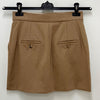 MaxMara ANCELLA Camel Wool Mini Skirt (Camel) 2421106012600 001 123773217 [P]