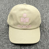 ISABEL MARANT TYRONY Logo Baseballcap Ecru Pink (A3C05A ECLP) 123475431 [P]