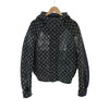 Louis Vuitton Men's Gradient Monogram Mesh Hooded Bomber Jacket Black 52 161290194 [P]