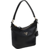 PRADA Hobo Schultertasche aus Vitello Dino Schwarz 158202284 [P]