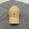 Moncler GABARDINE BASEBALL CAP WITH LOGO PATCH Beige 155940648 [P]