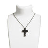 Damiani Metropolitan Cross Necklace Silver Diamond 160755443 [P]