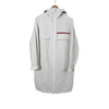 Prada Men's Gore-Tex Re-Nylon Windbreaker Coat Parka Jacket White 161835406 [P]