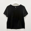 WEEKEND MAXMARA ZONA サテン 半袖Tシャツ 152876331 [P]