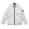 STONE ISLAND Wappen-Patch Kapuzen-Daunenjacke für Kinder 6 8 (791640223 V0093) 123360713 [P]
