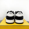 FENDI ロゴレタリングマッチレザー ロー トップ スニーカー 148466204 [P]