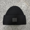 ACNE STUDIOS アクネ 大きな顔 ロゴ パッチ ウール ニット ビーニー C40425 900 149525189 [P]