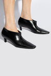 Toteme Wide Ankle Boots Leather Black EU37 117877542 [P]
