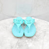 LOUIS VUITTON Sandalen mit LV-Logo Mint 38 8268 7175661 [P]