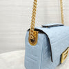 Fendi Baguette Chain Leather Shoulder Bag 9631 163155979 [P]