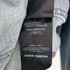 Heron Preston CTNMB Patch Embroidered Oversized Denim Jacket Blue XS 141874789 [P]
