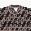 FENDI Strick JFG069 AEYD F15B6 Jacquard-Muster Kinderstrick 161319472 [P]